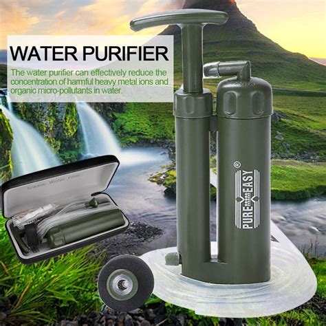 Emergency Life Survival Portable Water Purifier For Camping Hiking