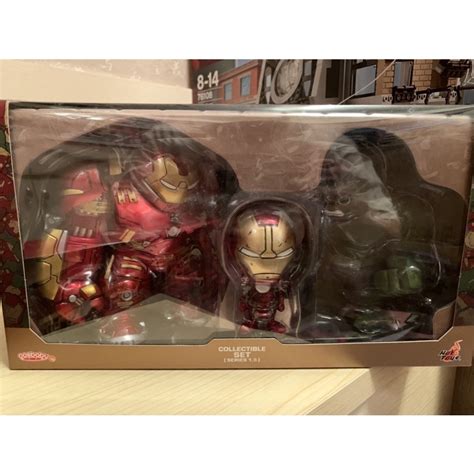 芳鄰自有收藏品 現貨 野獸國 Hot Toys 絕版 浩克毀滅者vs浩克 鋼鐵人 馬克 MK 蝦皮購物