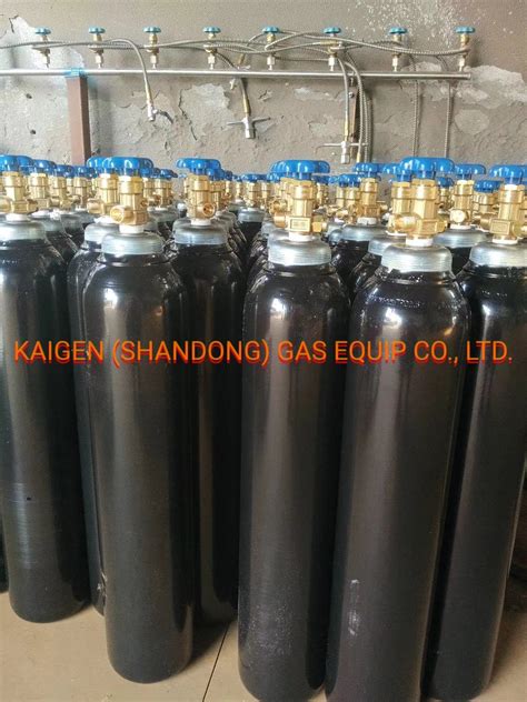 ISO Standard Seamless Steel Gas Cylinder Oxygen Nitrogen Argon CO2 Gas