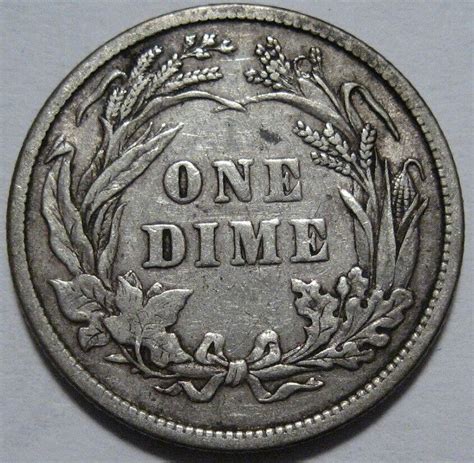 1892 Vfxf Barber Dime Super Eye Appeal Free Shipping Ebay