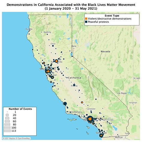 BLM State Spotlight: California | ACLED