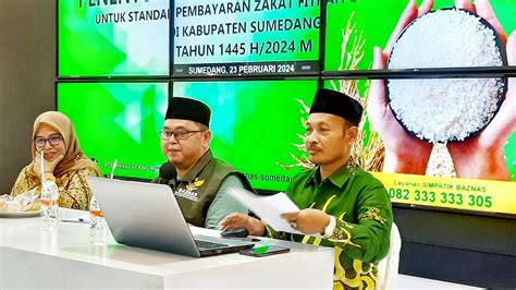 Baznas Sumedang Tetapkan Besaran Zakat Fitrah Rp Ribu Per Jiwa Di