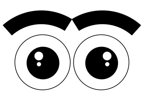 Desenho De Olho Para Colorir Infantil - FDPLEARN