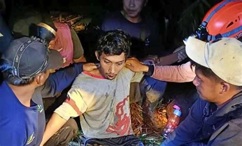 penyadap karet hilang ditemukan selamat satuidecoid