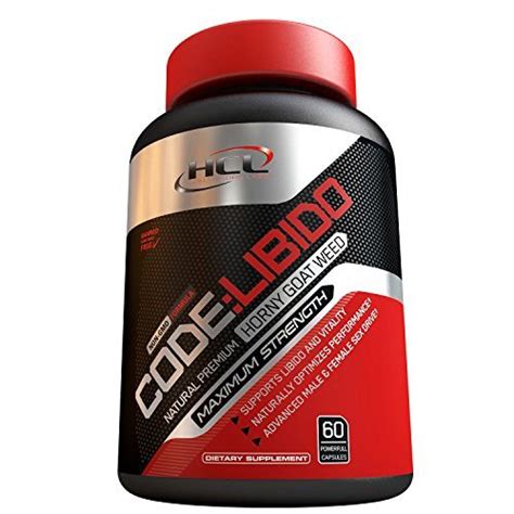 CODE LIBIDO Potent Horny Goat Weed Extract With Maca Tribulus For