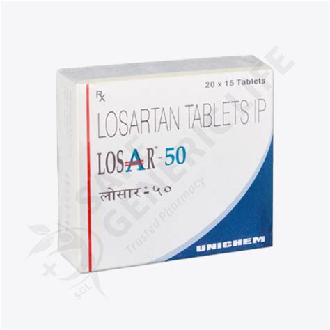 Buy Losar 50 mg (Losartan Potassium) Tablet Online – Safe Generic Life