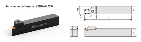 Grooving Holder Ghr For Marox Tools Industrial Co Ltd