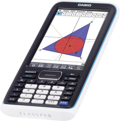 Casio ClassPad II fx-CP400 Grafische rekenmachine werkt op batterijen ...