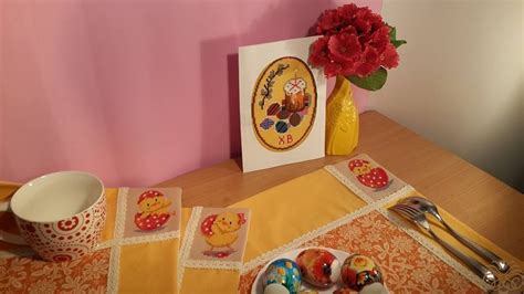 Пасхальные салфетки