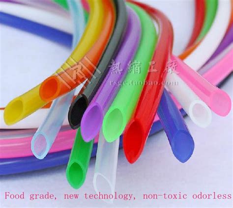 Купить 4 * 6 мм тринадцать видов цветов Силиконовая трубка еда класс ...