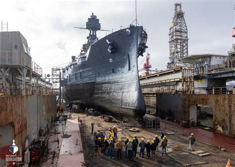 Action Report Dry Dock Tours Battleship Texas