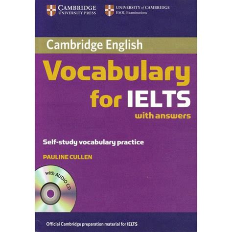 Cambridge VOCABULARY for IELTS with Answer Self-Study Practice QR Code ...