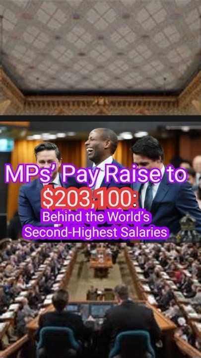 Canadian Mps’ Pay Raise Behind The World’s Second Highest Salaries Canada Youtube