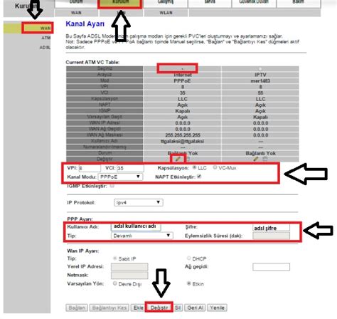 TP Link TD854W Modem Kurulumu ve Kablosuz Ayarlar Resimli Anlatım