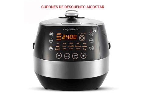 Nuevos cupones descuento en selección productos Aigostar en AliExpress