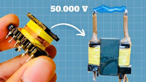 Comment Fabriquer Un Générateur Haute Tension 50 000V Bobiner Un