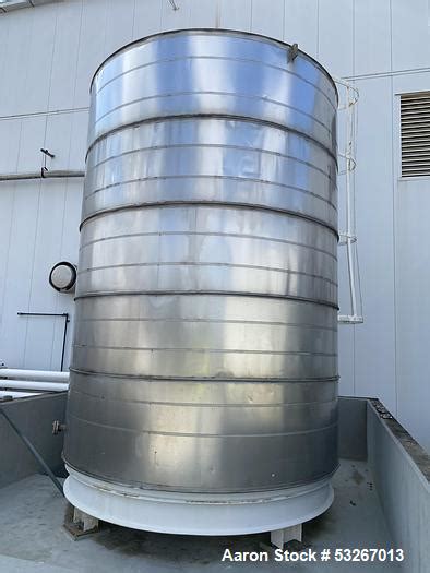 Used Reco Industries Inc Gallon Stainless Steel Vertical