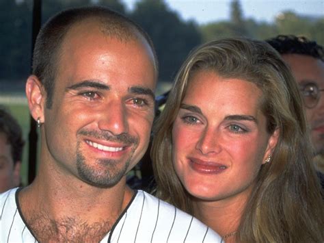 Brooke Shields claims Andre Agassi smashed Wimbledon trophy in jealous