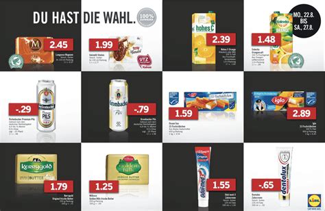 Du Hast Die Wahl” Lidls Markenvergleich In Der Neuen Kampagne