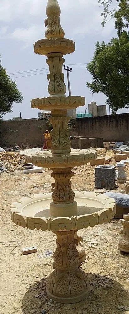 Sandstone Brown Stone Garden Fountains At Rs 35000 In Nagaur ID