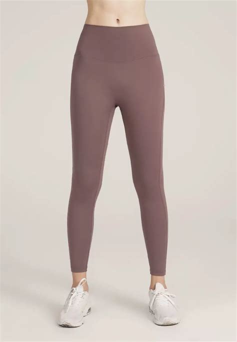 Buy Happy Fridays Nude Yoga Cropped Tights No Front Crotch Line Dsg Online Zalora Malaysia