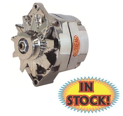 Powermaster 27294 Gm 12si 100 Amp Alternator Polished For Sale Online Ebay