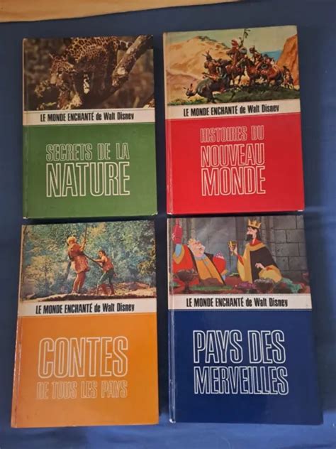 Lot De Livres Le Monde Enchant De Walt Disney Eur Picclick Fr