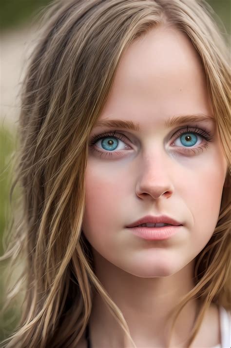 Realistic Photo A Realistic Photo Of Yo Girl Wearing A Bikini Blonde Hair Beach Girl