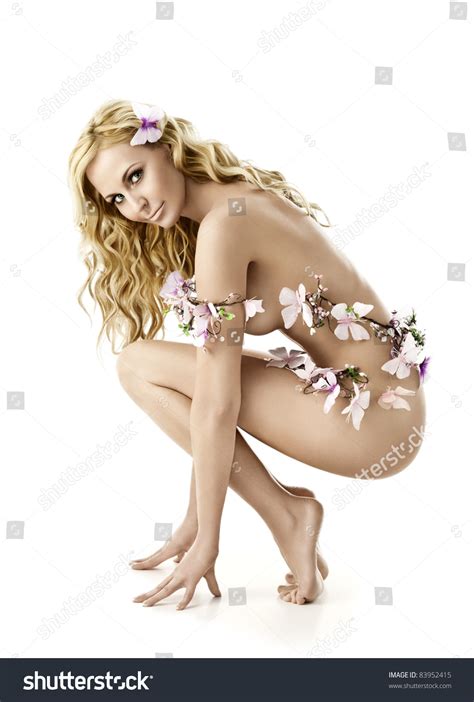 Side View Photo Beautiful Nude Woman Stock Photo 83952415 Shutterstock