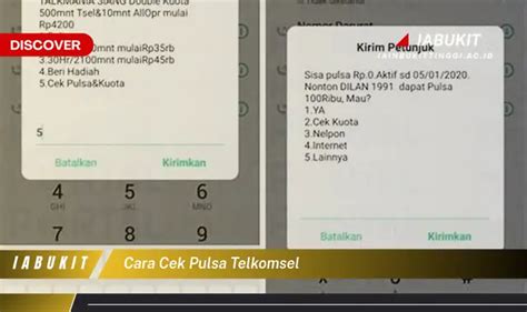 Intip Cara Cek Pulsa Telkomsel Yang Jarang Diketahui