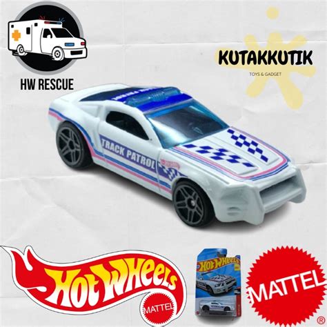 Jual Hot Wheels Ford Mustang Gt Concept Putih Patrol Lot K Hw Rescue Shopee Indonesia