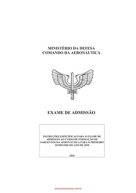 PDF MINISTÉRIO DA DEFESA COMANDO DA AERONÁUTICA das condições