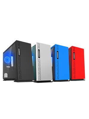 GameMax Expedition MATX PC Gaming Case, Full Windowed Side Panel, LED ...