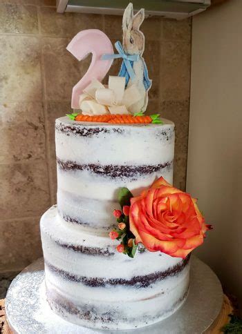 Naked Tiered Cake Classy Girl Cupcakes