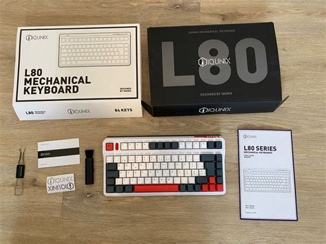 Iqunix L80 Formula Hot Swap RGB CH Layout Neuwertig Gebraucht in Nottwil für CHF 128 mit