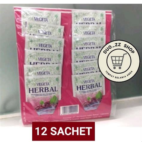 Jual Vegeta Herbal Sachet Isi Shopee Indonesia