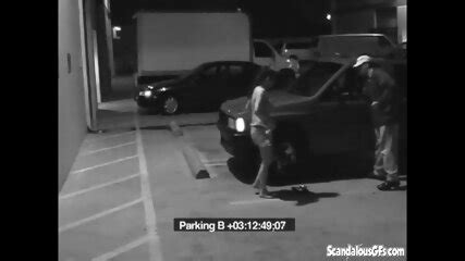 Security Blowjob By Hot Babe Caught On CCTV