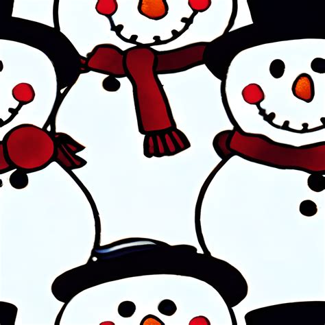 Frosty The Snowman Digital Paper Creative Fabrica