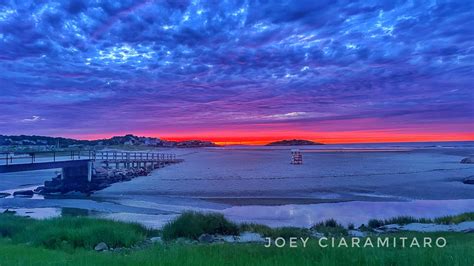 Dawn at Good Harbor Beach Footbridge. #gloucesterma – Good Morning ...