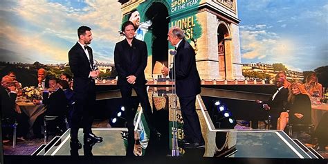 Leo Messi Laureus Award Speech... He mentioned Argentina & Barcelona in ...