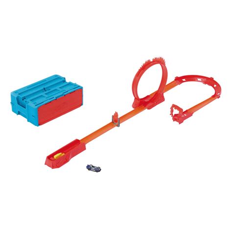 Pista Track Builder Acrobacias De Fogo Hot Wheels Continente Online