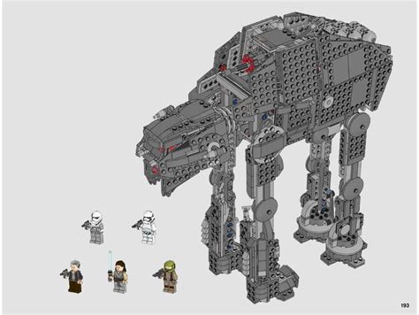 View Lego Instruction First Order Heavy Assault Walker Lego