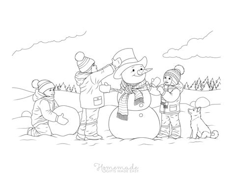 Frosty The Snowman Coloring Pages