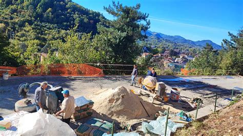 Piazza Terrazza Belvedere Di Carsoli Proseguono I Lavori Confinelive