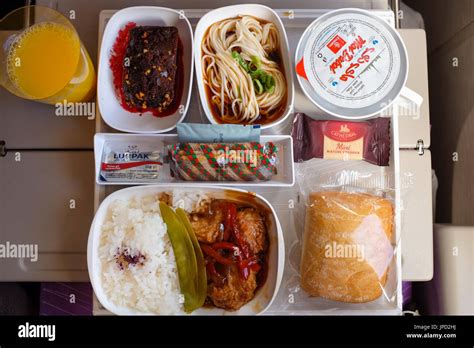Inflight Meal High Resolution Stock Photography And Images Alamy