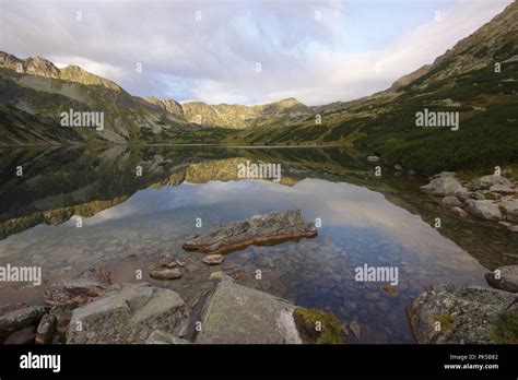 Lake Wielki Staw Polski In The Valley Of The Five Polish Lakes Poland