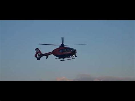 Devon Air Ambulance Hle G Daan Taking Off At Derriford Hospital On