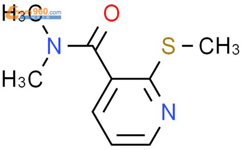 150374 72 4 3 Pyridinecarboxamide N N dimethyl 2 methylthio CAS号