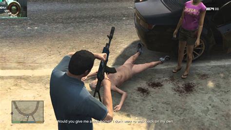 Gta Naked Old Man Disturbing Youtube
