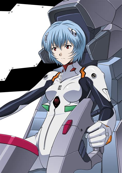 High Resolution Picture Of Rei Ayanami In The Pilot Seat Rreiayanami